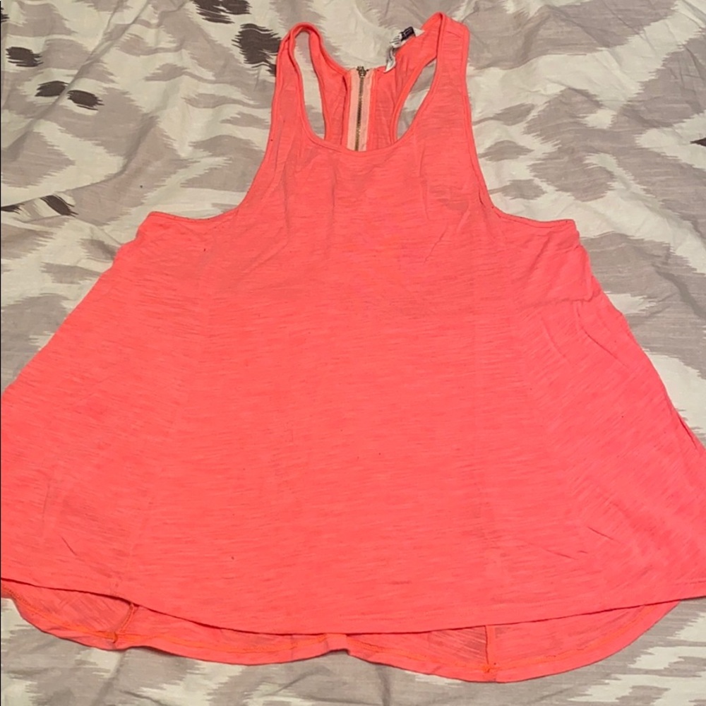 Coral tank top